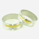 ARGOLLA MATE CON BARRA AMA DIAMANTE