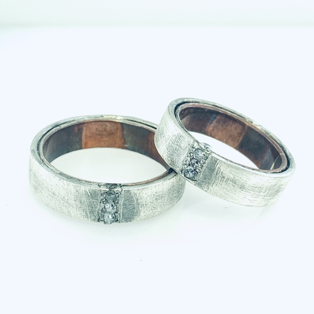 ARGOLLA ROS CINTURON CORTE INGLES 3 ZIRCONIA