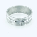 ARGOLLA MATE CON CRUZ BRILLANTE