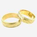 ARGOLLA MEDIA CAÑA ROMBOS 6MM AMA