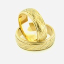 ARGOLLA MEDIA CAÑA ROMBOS 6MM AMA