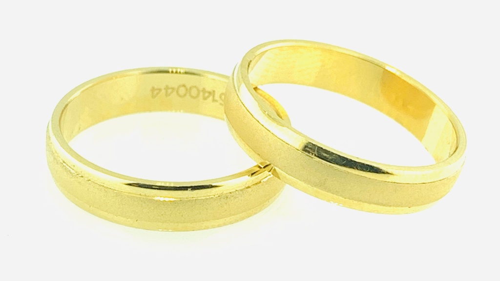 ARGOLLA GRABADO ARENA 4MM