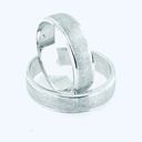 ARGOLLA MATE AL CENTRO FILO LUSTRE BRILLANTE