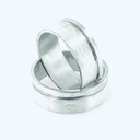 ARGOLLA BCA MATE CON UN FILO BRILLANTE