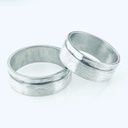 ARGOLLA BCA MATE CON UN FILO BRILLANTE