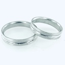 ARGOLLA CINTILLA LUSTRE AL CENTRO