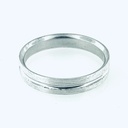 ARGOLLA CINTILLA LUSTRE AL CENTRO