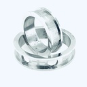 ARGOLLA CARRIL CON PADRE NUESTRO Y ORIFICIO PARA CADENA