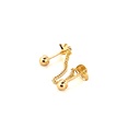 BROQUEL ESTRELLA LISA CORAZON LISO 10K