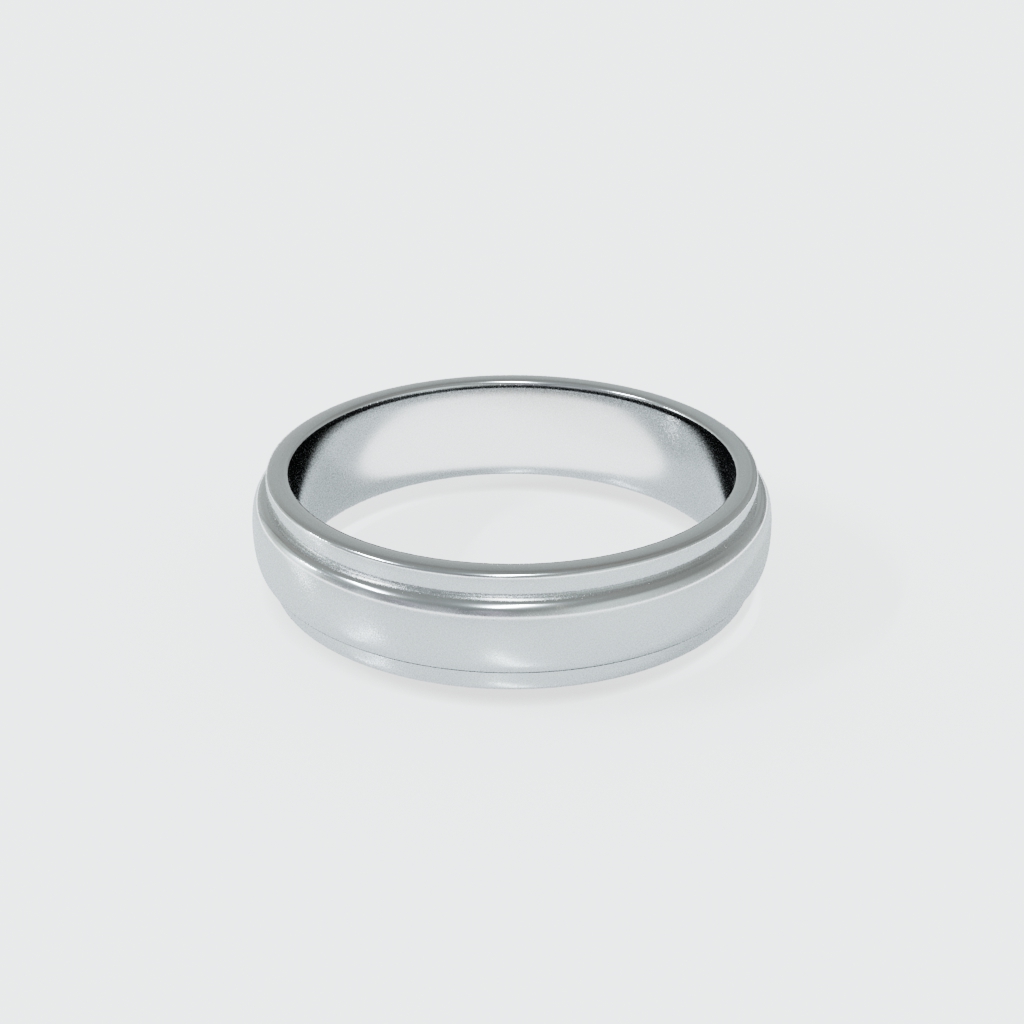 ARGOLLA CENTRO BLANCO MATE SOBRE AMARILLO CON CIRCONIAS (372001)