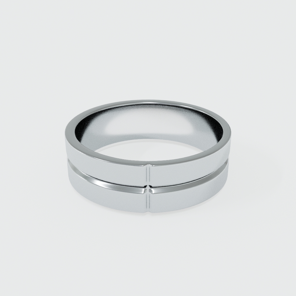 ARGOLLA MATE CON CRUZ BRILLANTE