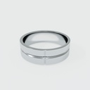 ARGOLLA MATE CON CRUZ BRILLANTE