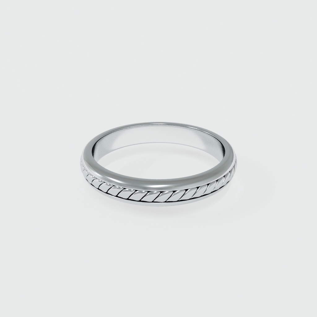 ARGOLLA CUERDA SENCILLA MATE