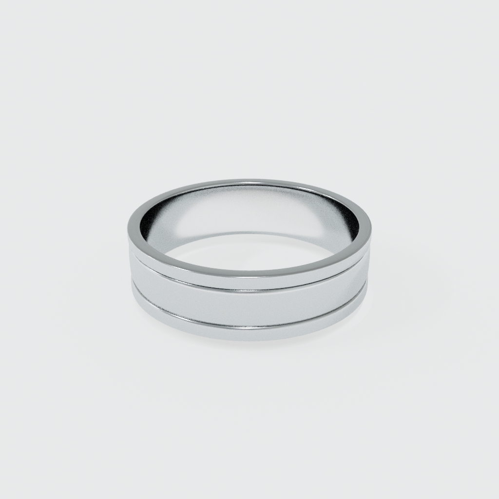 ARGOLLA BCO AL CENTRO BRILLANTE CON FILO AMA