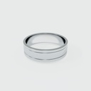 ARGOLLA BCO AL CENTRO BRILLANTE CON FILO AMA