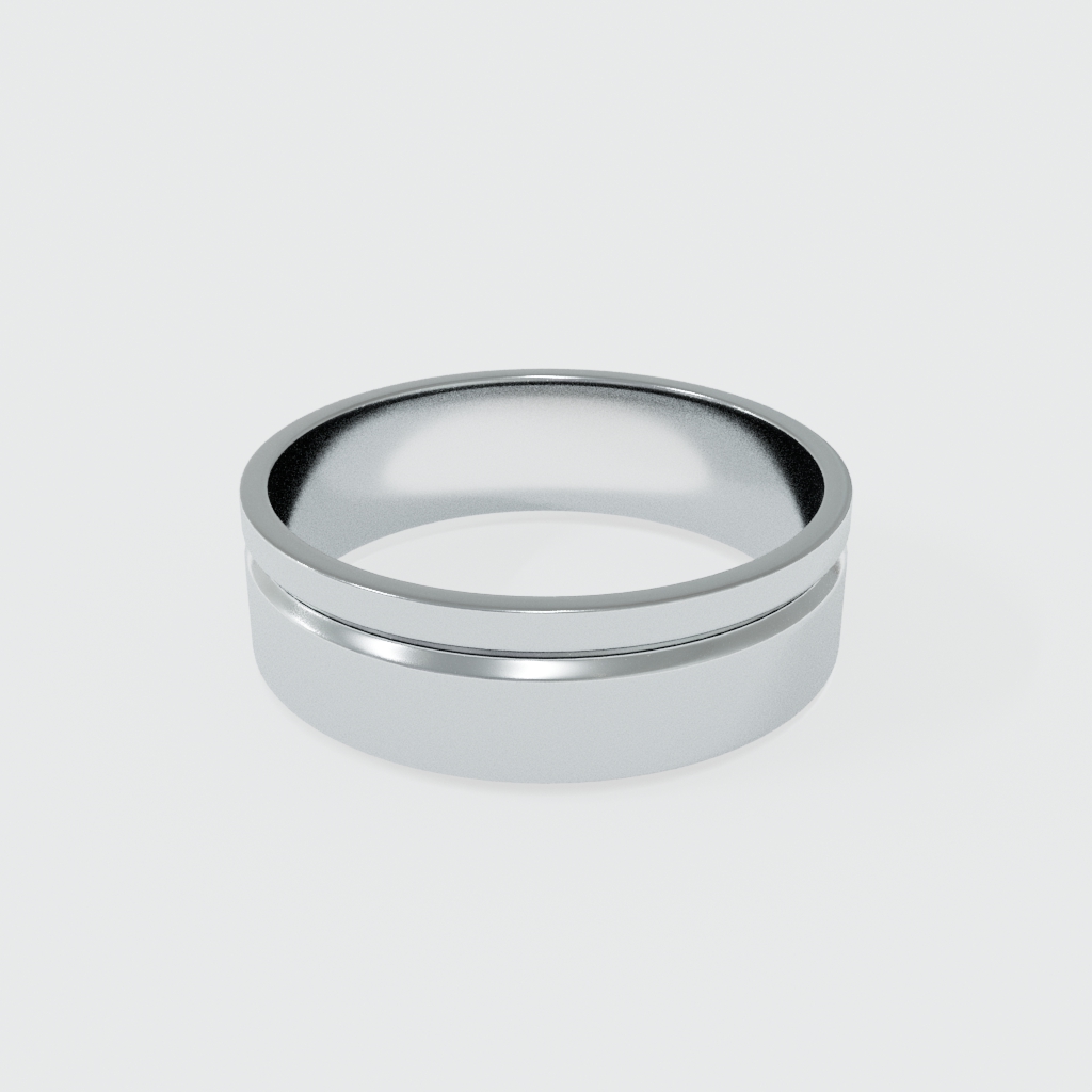 ARGOLLA BCA MATE CON UN FILO BRILLANTE