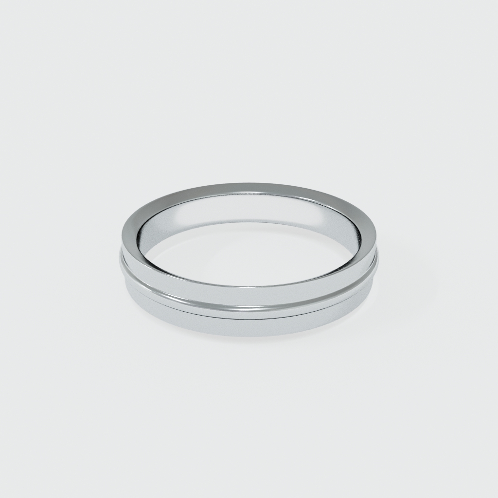 ARGOLLA CINTILLA LUSTRE AL CENTRO