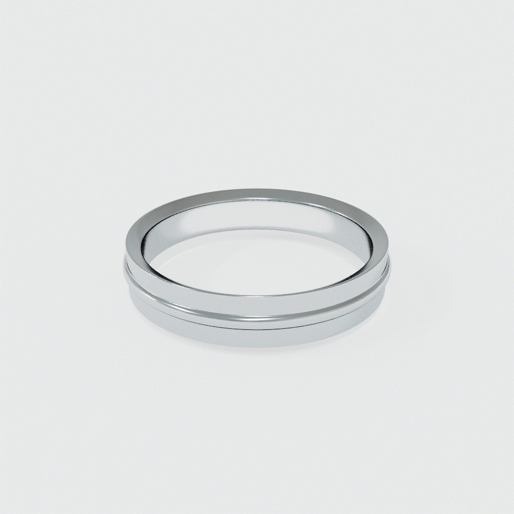 ARGOLLA CINTILLA LUSTRE AL CENTRO