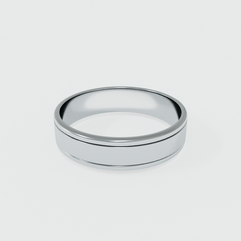 ARGOLLA MATE AL CENTRO DOBLE ENCARRETILLADO