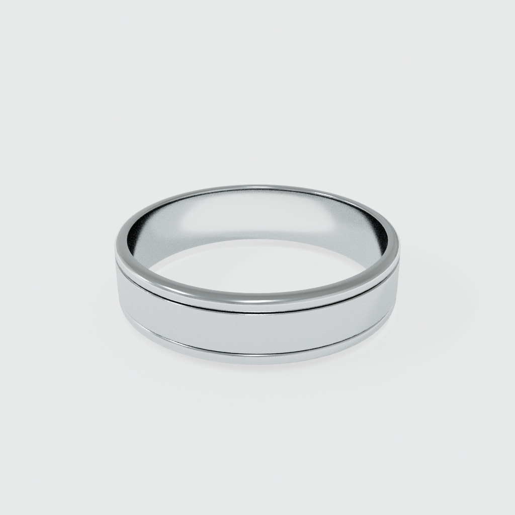 ARGOLLA MATE AL CENTRO DOBLE ENCARRETILLADO