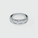 ARGOLLA MEDIA CAÑA ROMBOS 6MM AMA