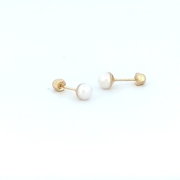 BROQUEL PERLA 4 14K