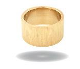 ARGOLLA ANCHA LIJA GRUESA PERPENDICULAR ROSA