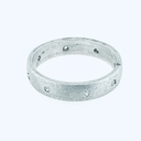 ARGOLLA CENTRO MATE CON CIRC FILO BRILLANTE