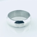 ARGOLLA MEDIA CAÑA LISA 6MM BCO