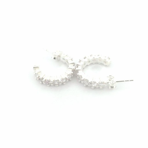 [0001059] PAR DE ARRACADAS CON ZIRCONIA BLANCA