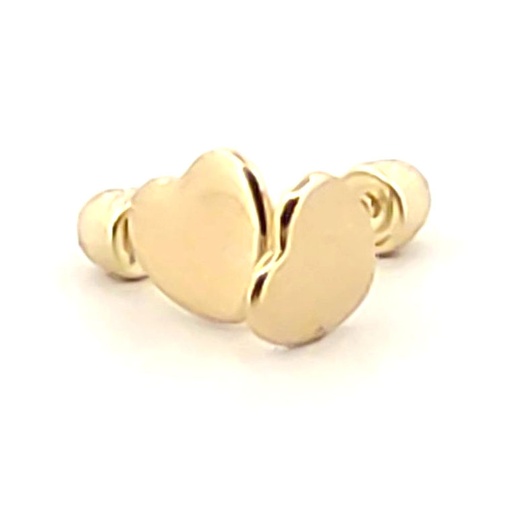 [353310] BROQUEL CORAZON LISO 10K