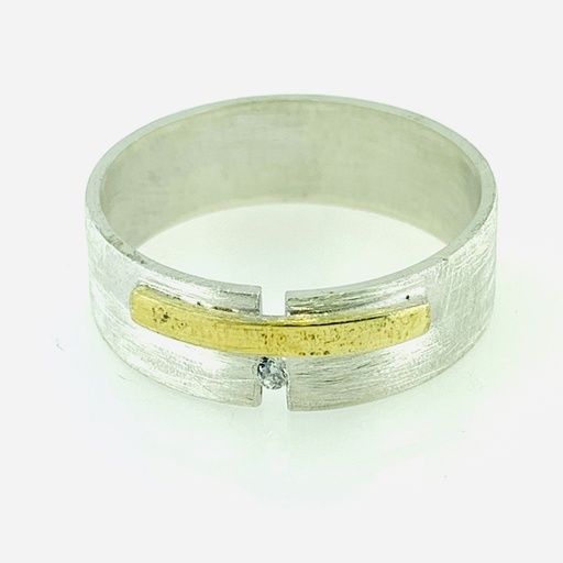 [372241] ARGOLLA MATE CON PUENTE AMA DIAMANTE