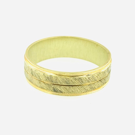 [372246] ARGOLLA JASPEADA CON LINEA AL CENTRO